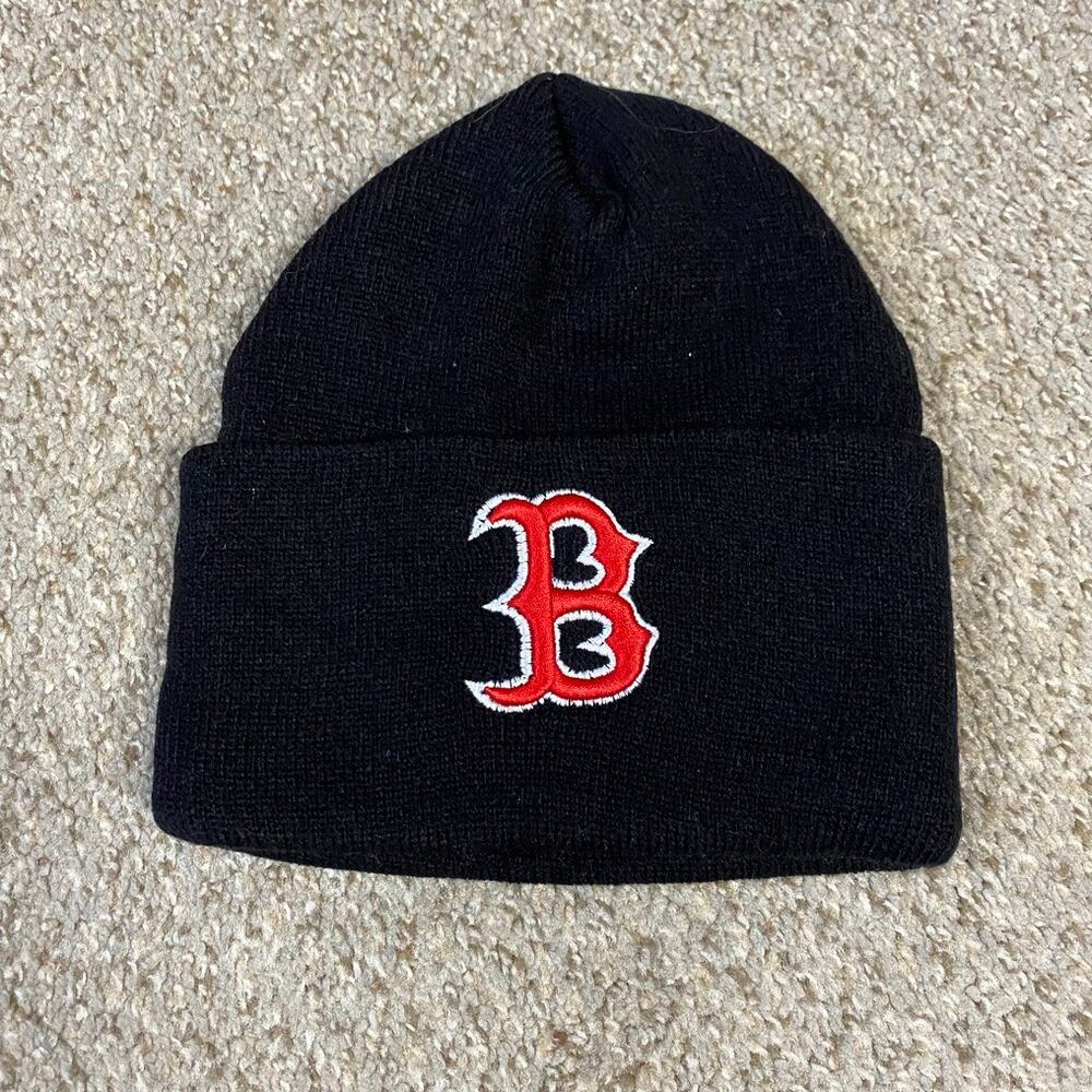 Vintage Red Sox Beanie Watchman Boston 90s Y2K Winter Streetwear Hat Urban